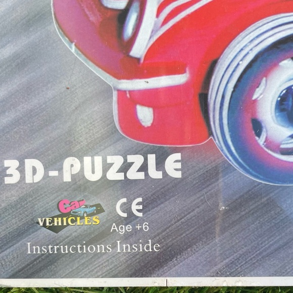 Porsche 911 | Wood Craft Construction Kit | 3D Puzzle | 67 Pieces - Picture 4 of 6